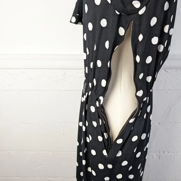 Saint Laurent • Rive Gauche Vintage Polka Dot Dress